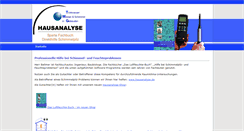 Desktop Screenshot of direkthilfe-schimmelpilz.com